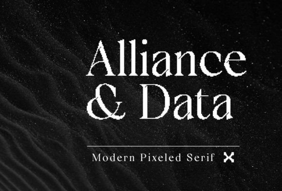 Alliance Data: Modern Serif with Pixel Charm