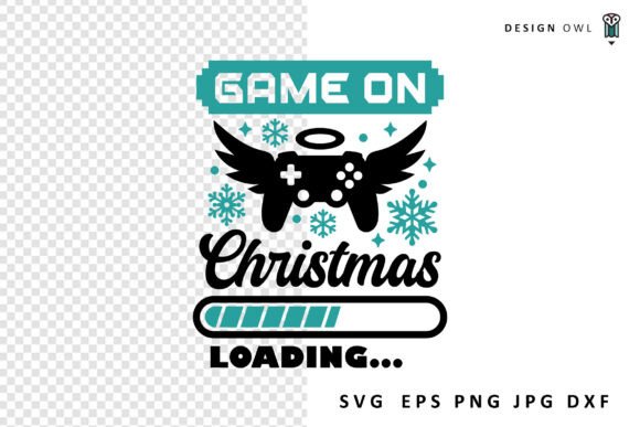 Game on - Christmas Loading - Gaming SVG