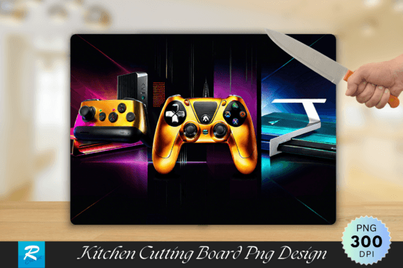 Gaming Console Cutting Board Sublimation: A New Way to Bring Video Game Passion into Everyday Life