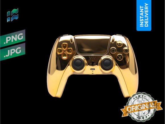 Gold Gaming Controller Clipart: A Complete Guide to High-Resolution PNG and Sublimation Design Files