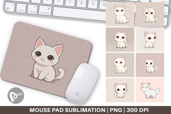 How a Cute Cartoon Cat Sublimation Mouse Pad Transforms Your Desk into a Productive, Joyful Space