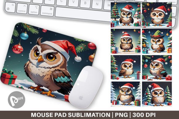 How a Mouse Pad Christmas Owl Can Transform Your Desk Setup This Holiday Season