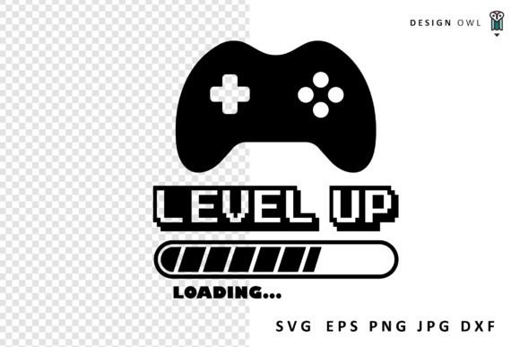 Level Up Loading – Gaming SVG: Elevate Your Creative Projects with Dynamic Design Assets