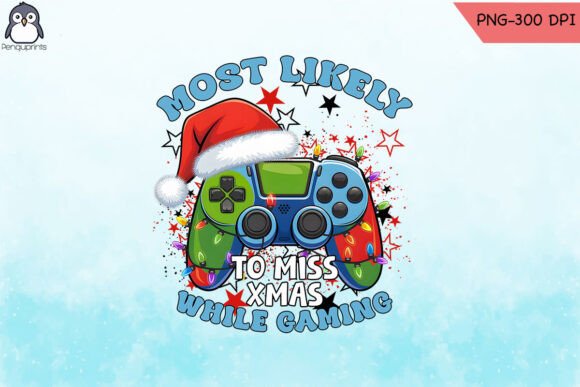 Miss Xmas While Gaming PNG: Your Creative Holiday Asset