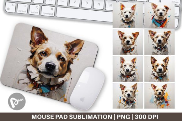 Mouse Pad 3D Dog Painting: A Practical Addition to Your Desk Workflow