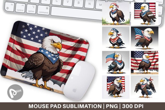 Mouse Pad Bald Eagle 4th of July: A Patriotic and Practical Desk Upgrade