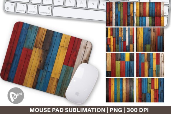 Mouse Pad Juneteenth Wood Texture: Style Meets Comfort