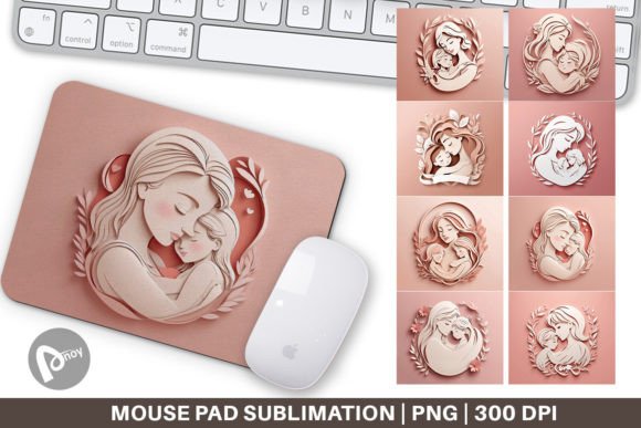 Mouse Pad Paper Cut Mother’s Day: A Thoughtful Gift That Blends Beauty and Function