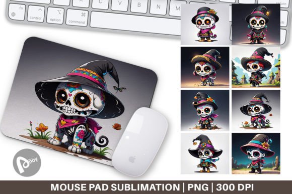 Mouse Pad Sugar Skull Halloween: A Strategic Tool for Work and Gaming Environments