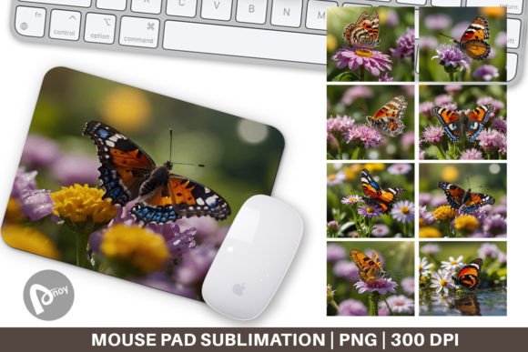 Mouse Pad Summer Beautiful Butterfly: A Creative Way to Transform Your Workspace