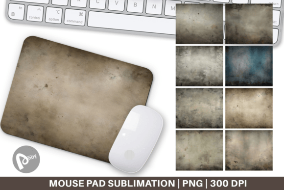 Rough Dirty Grunge Texture Mouse Pad: A Unique Choice for Style and Function