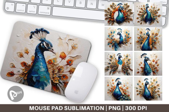 The Desk Renaissance: How a Mouse Pad 3D Peacock Painting Elevates Your Workspace and Workflow