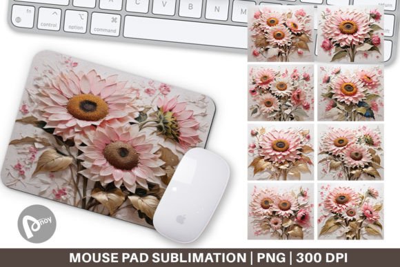 The Desktop Renaissance: How a 3D Sunflower Sublimation Mouse Pad Transforms Your Workspace