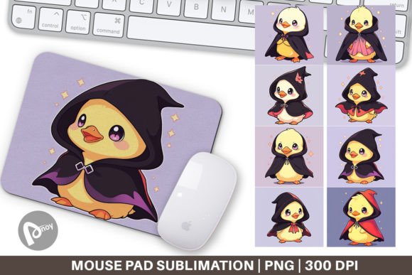 The Mouse Pad Cute Duck Halloween A Practical Review of a Niche Sublimation Asset