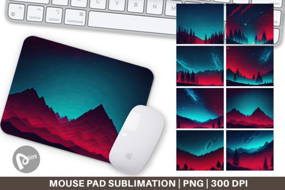 The Mouse Pad Sky Shine Landscape: Where Art Meets Everyday Productivity