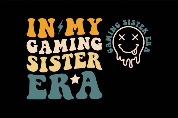Why In My Gaming Sister Era Design Bundle Appeals to Both Crafters and Print-on-Demand Sellers