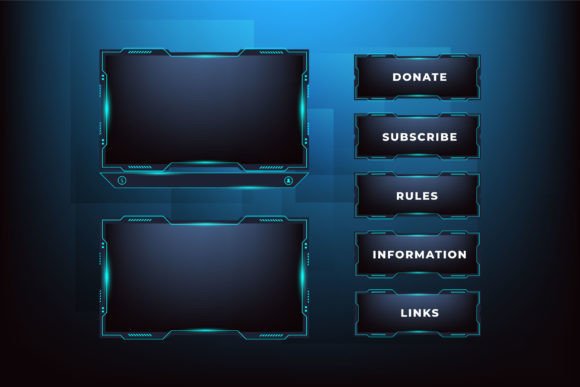 Why Your Stream Needs a Professional Overlay Border Frame Design